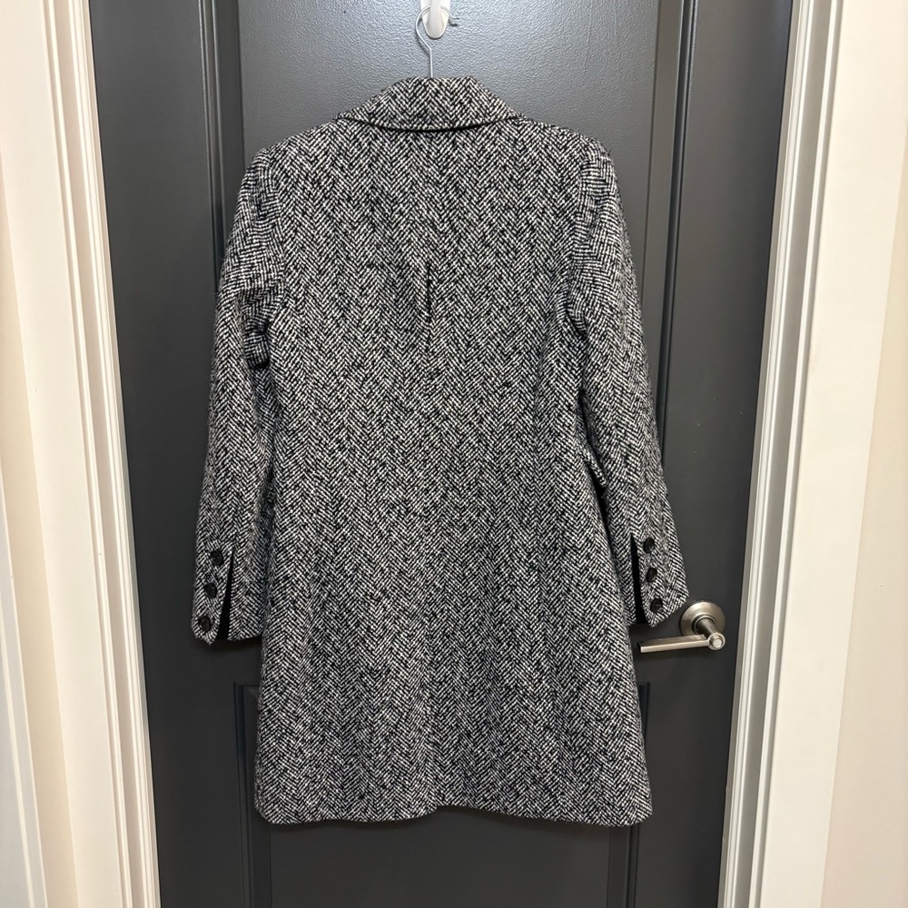 French Connection Chantelle Herringbone Coat - Picture 9 of 11